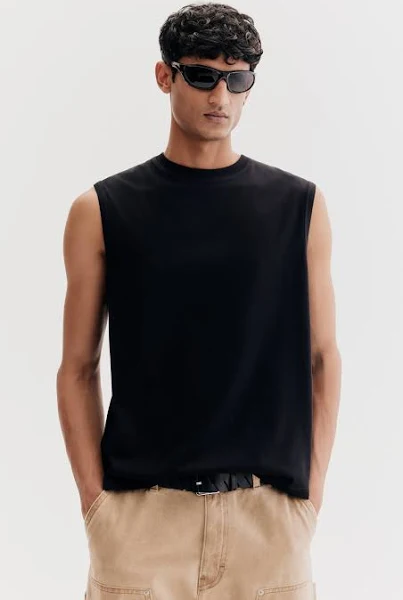 H&M Men's COOLMAX Regular Fit Vest Top